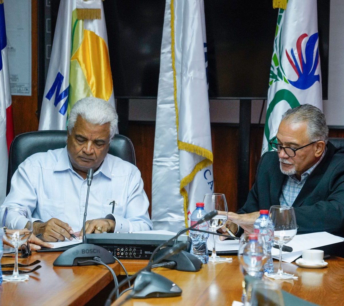 MERCADOM acuerda ceder espacio a BN para colocar depósitos de bienes muebles 