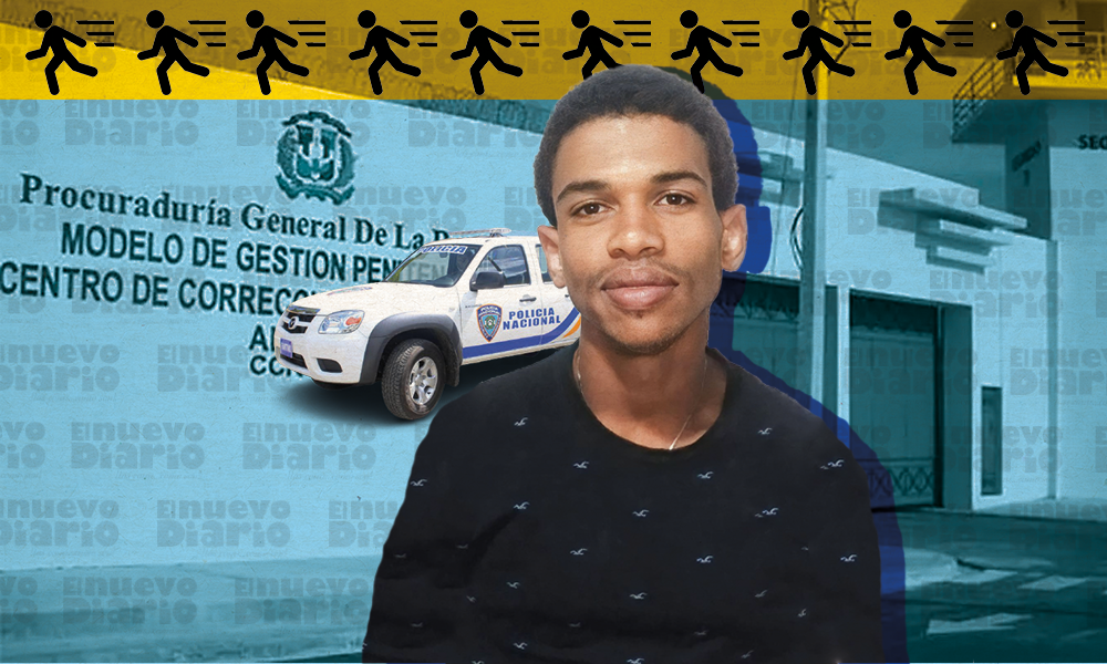 Se fuga reconocido ladrón “Bemba” de cárcel preventiva en Higüey