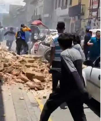 (VIDEO) Terremoto causa muertes y produce una gran catástrofe en Ecuador