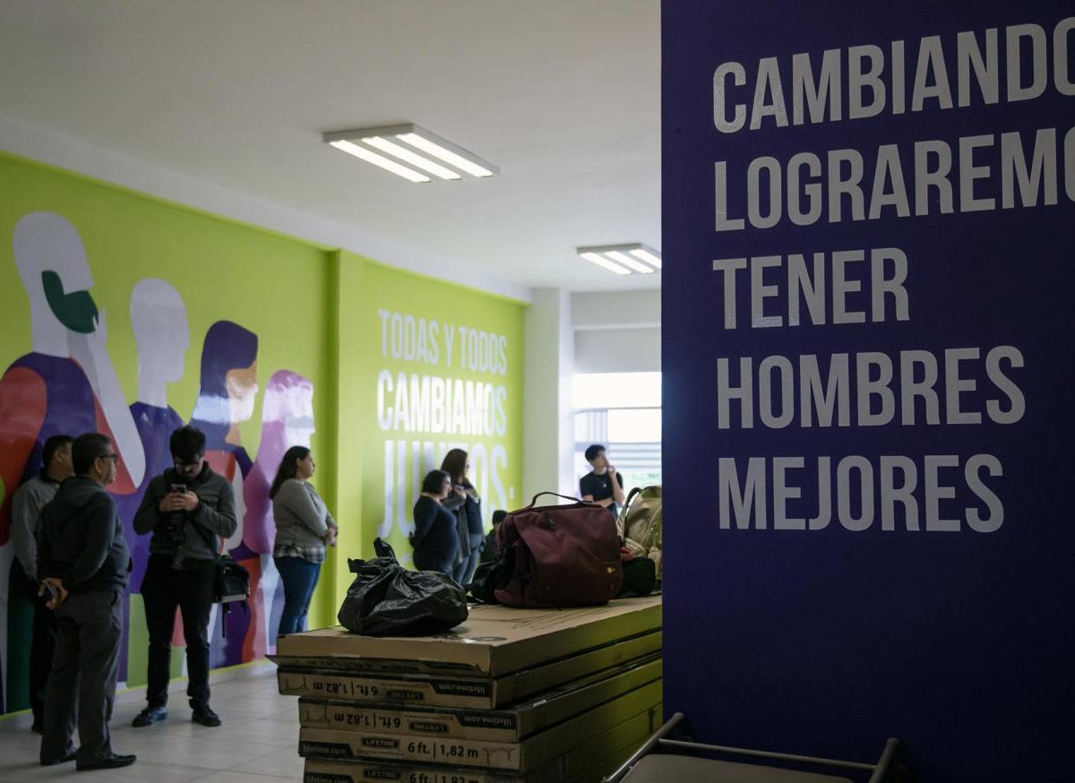 Reeducan a los hombres para dejar atrás el machismo en el norte de México