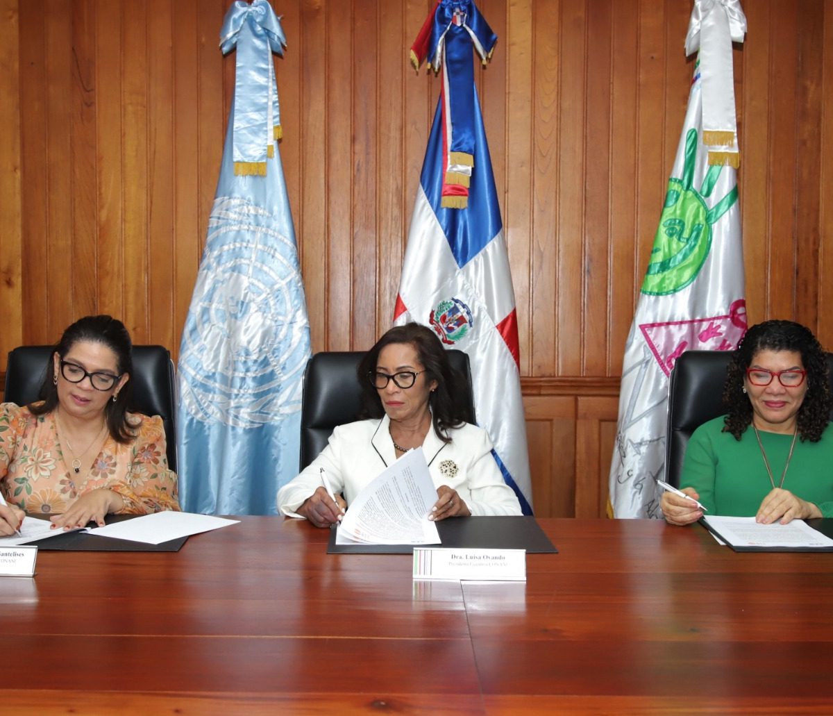 CONANI y UNFPA firman un convenio en el marco de la PPA