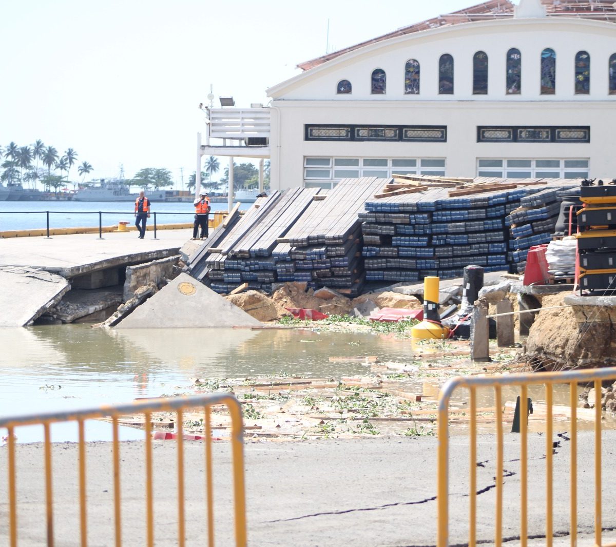 Administración del Puerto Don Diego asumirá costo reparación de parte colapsada de muelle