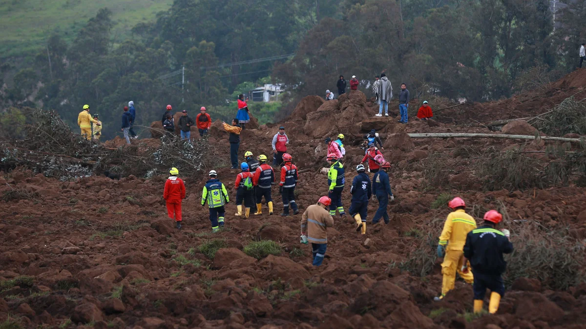 Asciende a 13 el número de fallecidos por alud en los Andes de Ecuador
