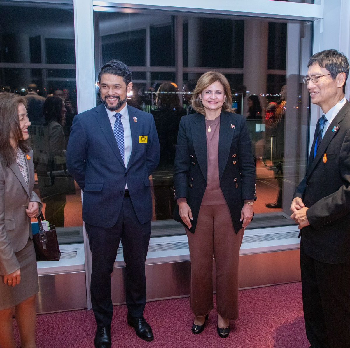 Vicepresidenta Raquel Peña llega a Japón donde desarrollará agenda oficial
