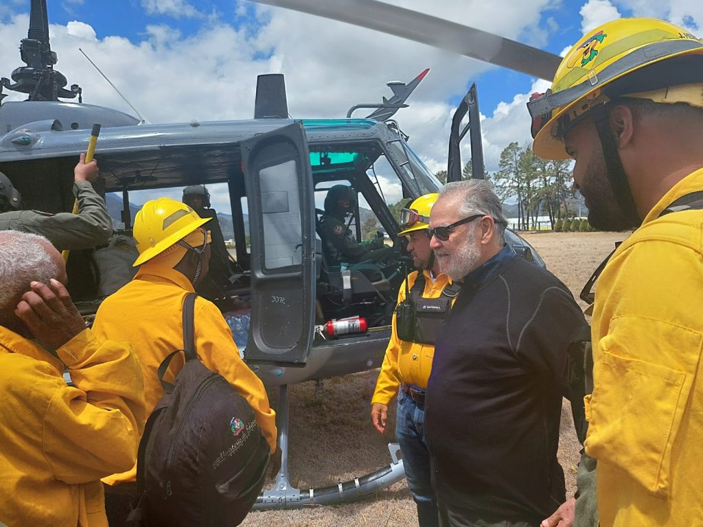 Autoridades intensifican labores contra incendios en el Parque Nacional José del Carmen Ramírez