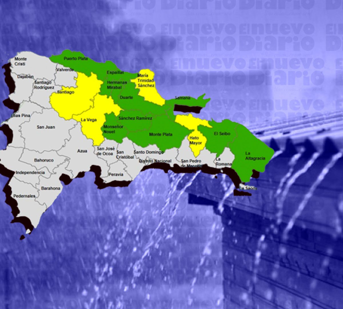 El Coe Reduce A 14 Las Provincias En Alerta Por Lluvias El Nuevo