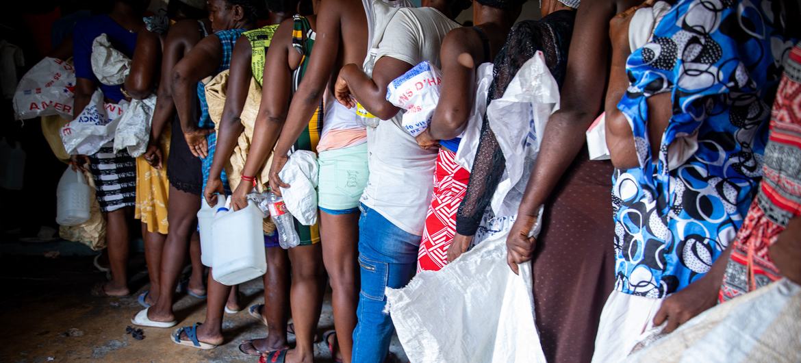Casi la mitad de los haitianos necesitan ayuda humanitaria urgente, de acuerdo con ONU