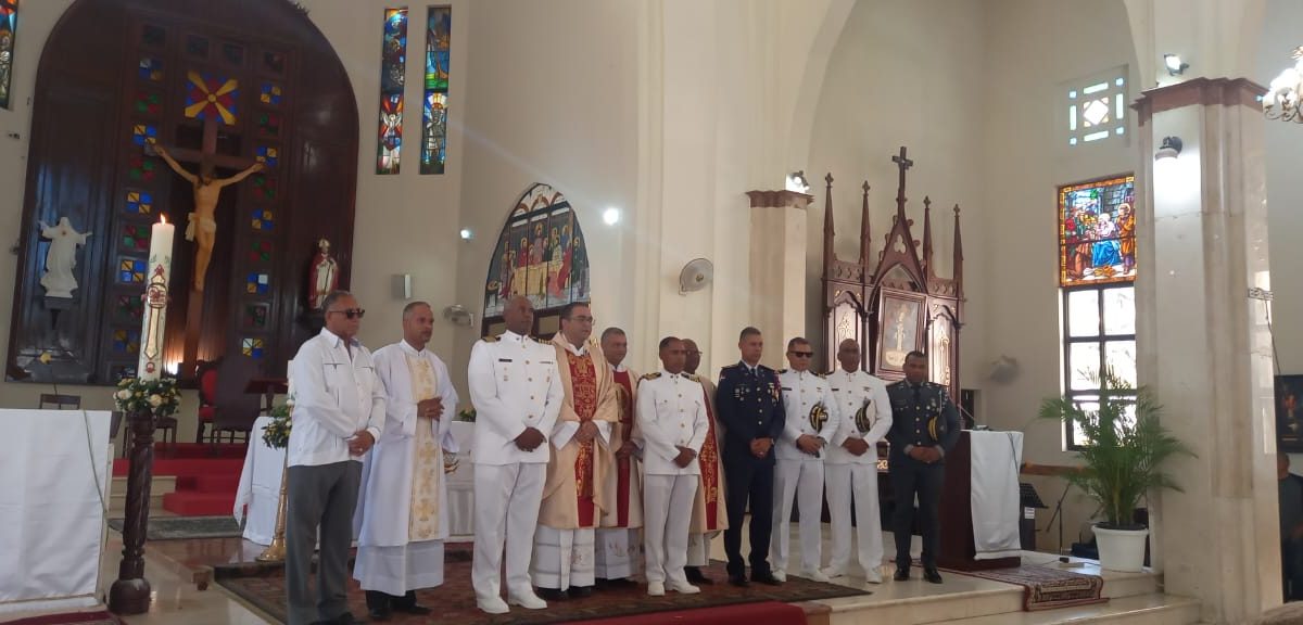 Celebran misa en Puerto Plata por 179 aniversario de la Armada