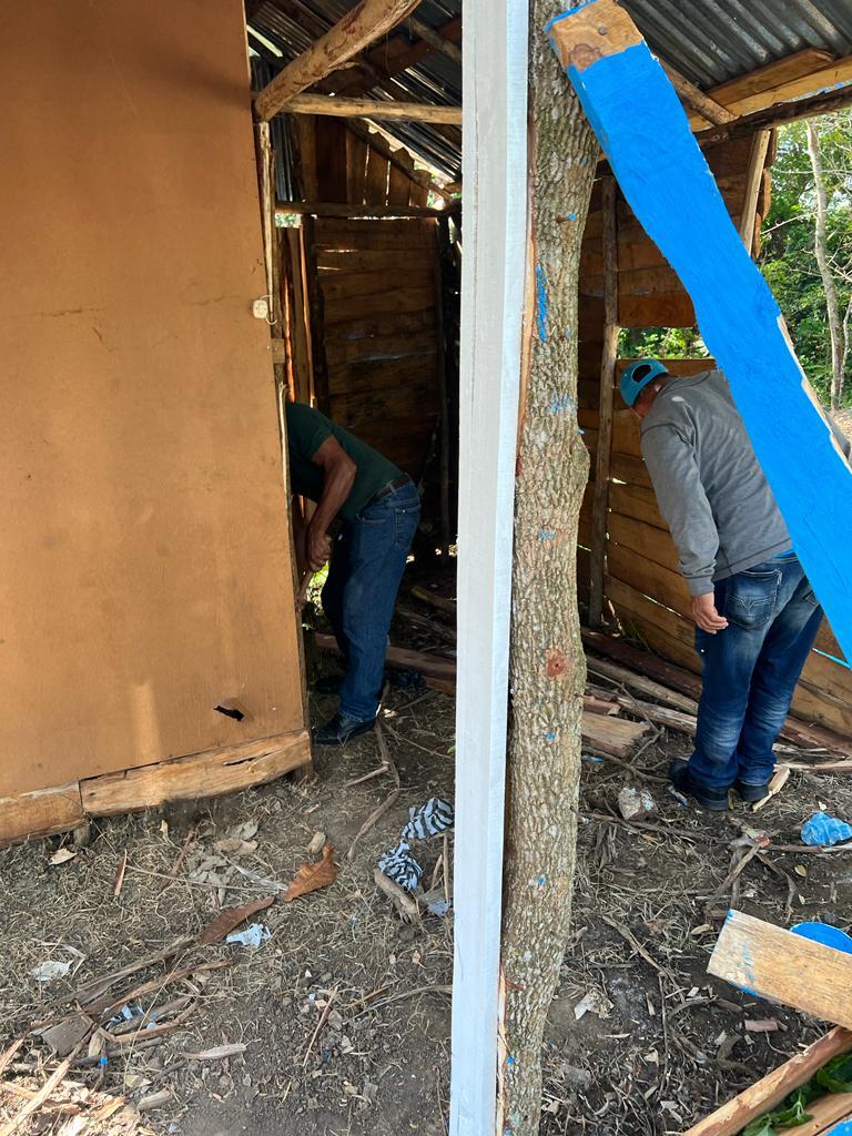 Proedemaren rescata las riberas del río Jaya y desmantela construcciones ilegales 