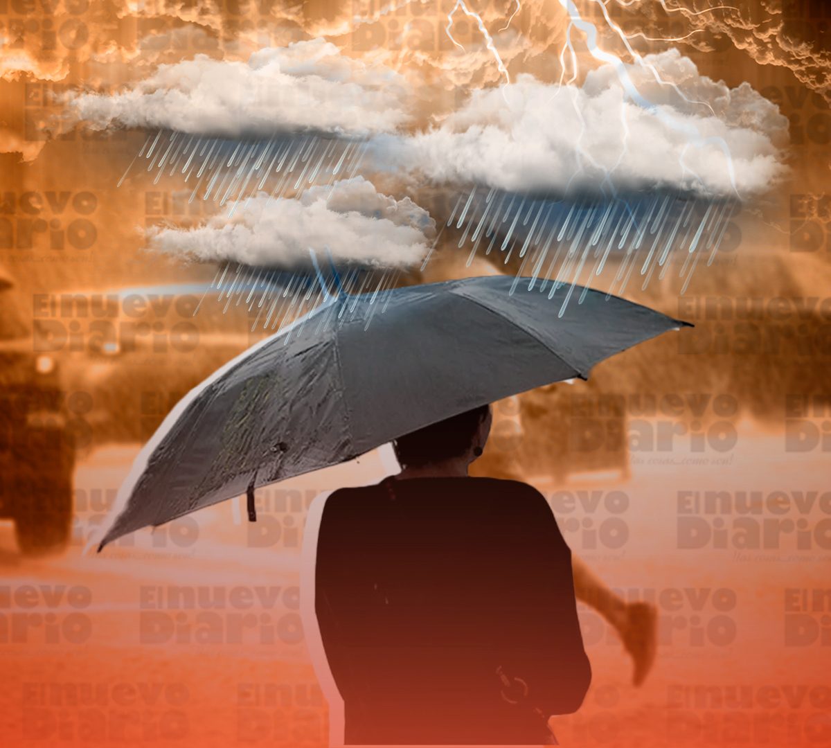 Lluvias con tronadas aisladas hacia interior del país y ocho provincias bajo alerta