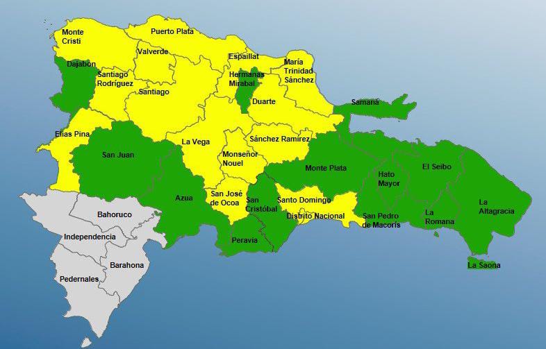 El COE mantiene alerta por lluvias en 28 provincias