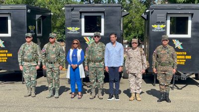 Ministerio de Defensa entrega destacamentos en Dajabón (Foto: Fuente externa)