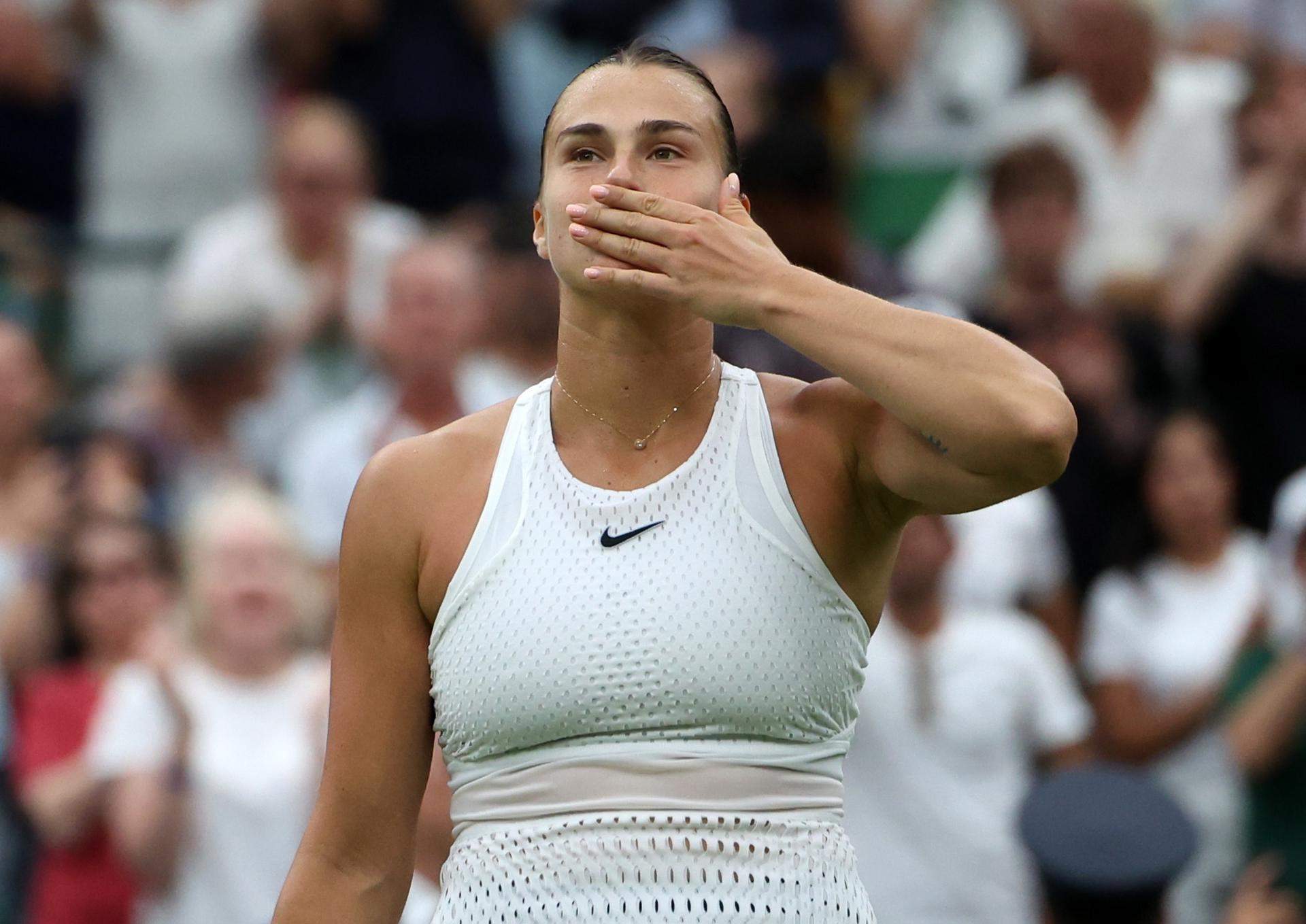 ARYNA SABALENKA A OCTAVOS DE WIMBLEDON