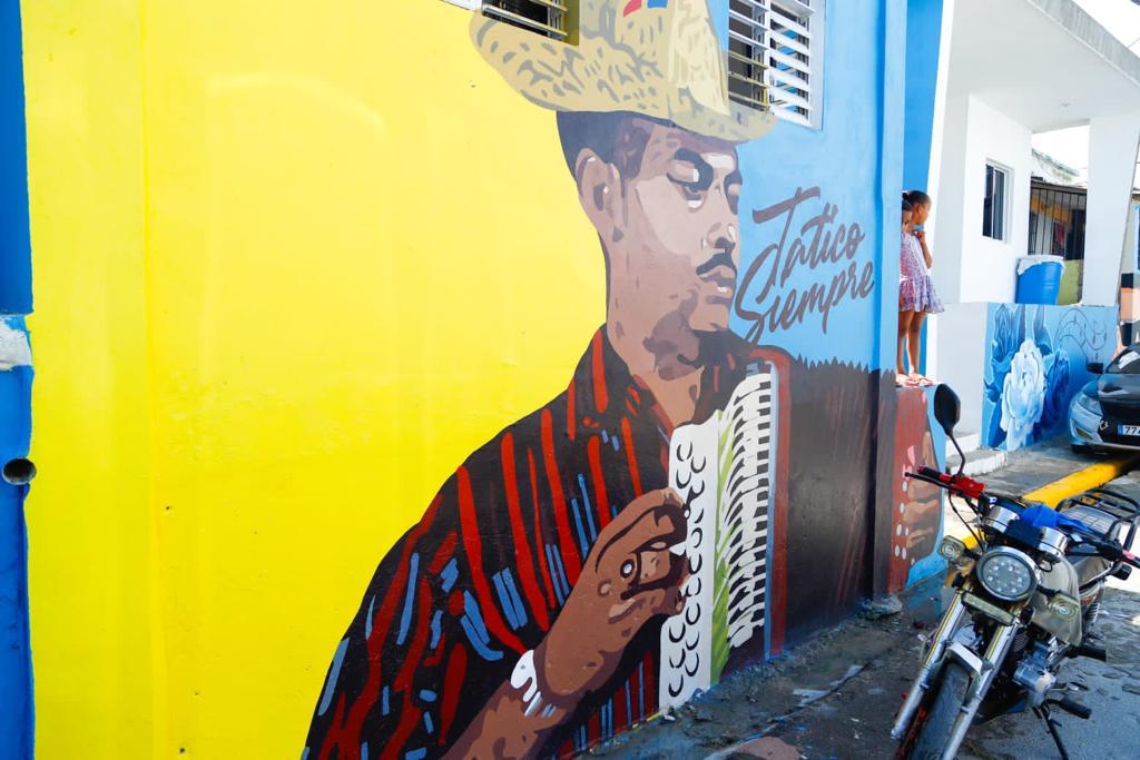 Mural de Tatico Henríquez, extinto músico típico (Foto: Fuente externa)