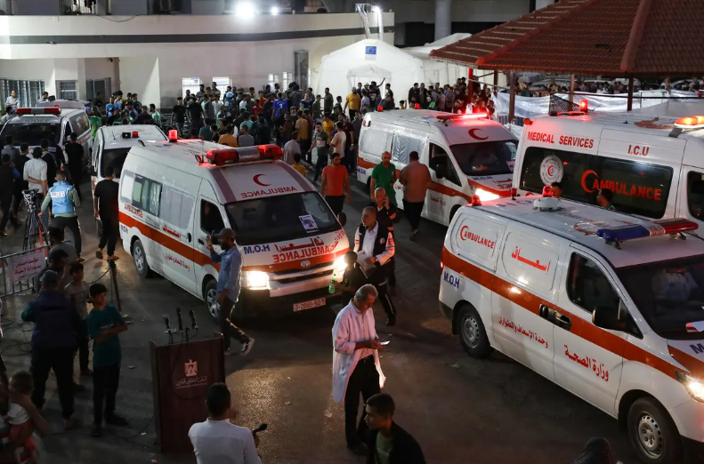 Gobierno chileno "repudia" ataque contra hospital en Gaza que dejó cientos de muertos. Foto: Fuente Externa