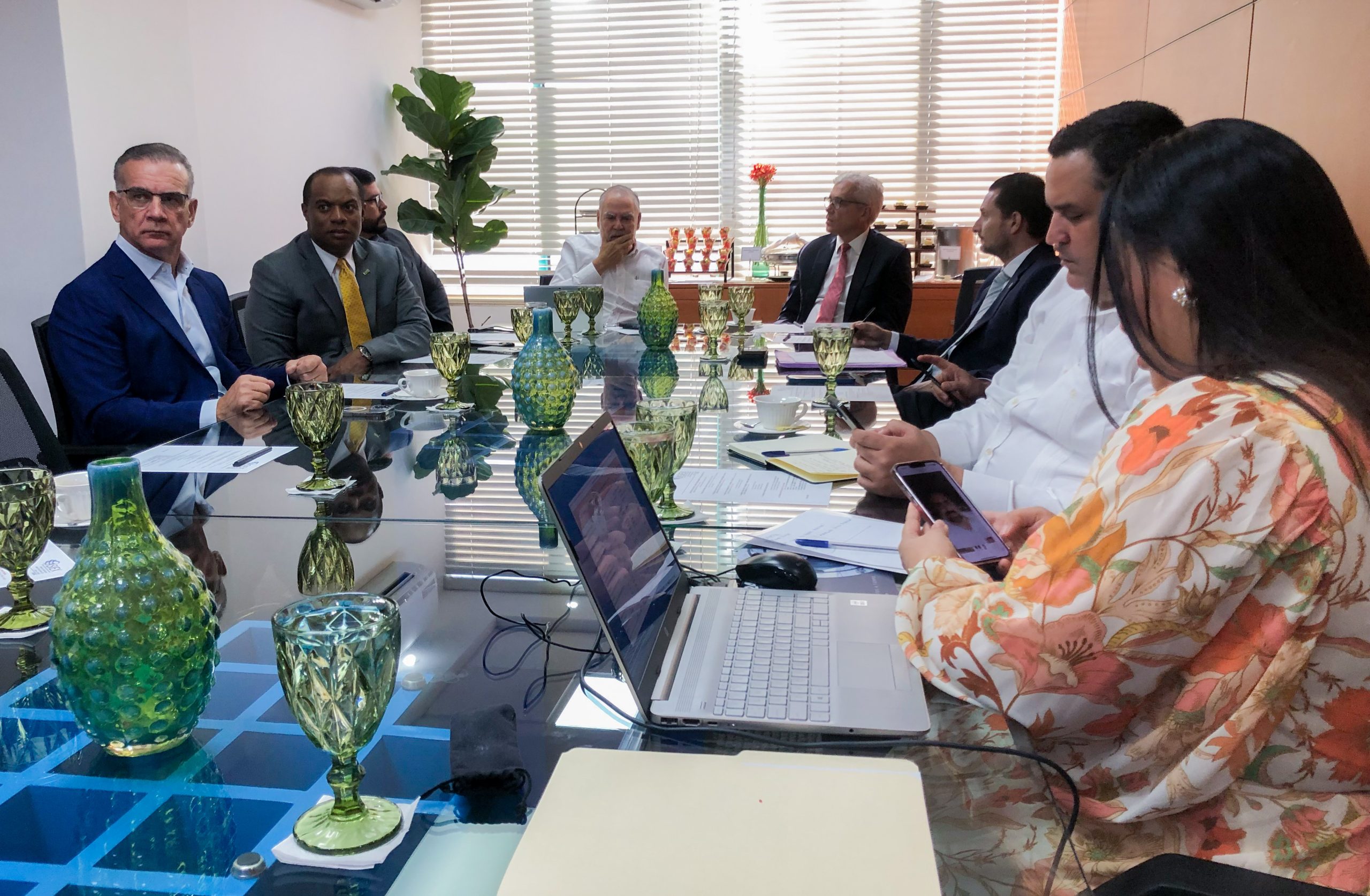 Ceara Hatton resalta importancia del plan de reforestación durante encuentro empresarial