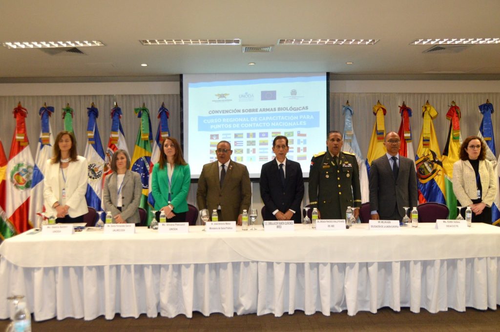 ONU inicia en RD curso regional sobre proliferación de armas biológicas; participan delegaciones de 19 países.