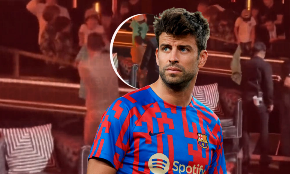 Video Gerard Piqué Sufre Dramática Caída En Medio De Presentación Kings League Americas El