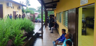Se elevan a 302 las personas en albergues en El Salvador por la tormenta tropical Pilar