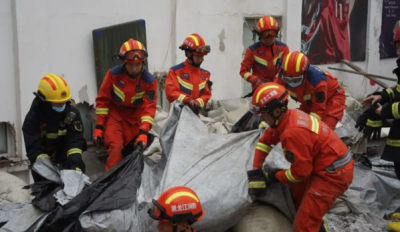 Tres muertos tras el derrumbe del techo de un gimnasio en noreste de China