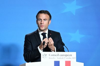 Macron llama a Israel a "parar el bombardeo a civiles en Gaza". (Foto: Fuente Externa)