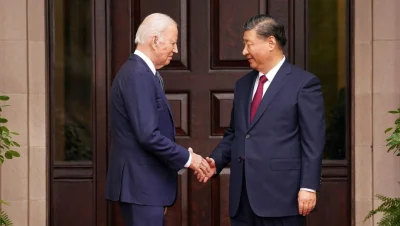 Eñ presidente de de Estados Unidos, Joe Biden y su homólogo de China, China, Xi Jinping. (Foto: Fuente Externa)