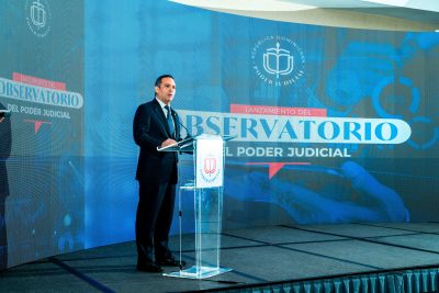 El magistrado Henry Molina, presidente de la Suprema Corte de Justicia.