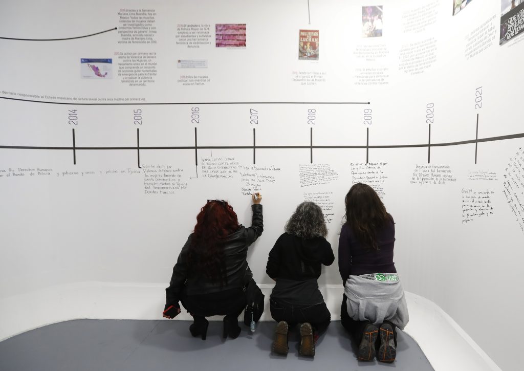 Una exposición genera una "historia coral" de la lucha contra los feminicidios en México