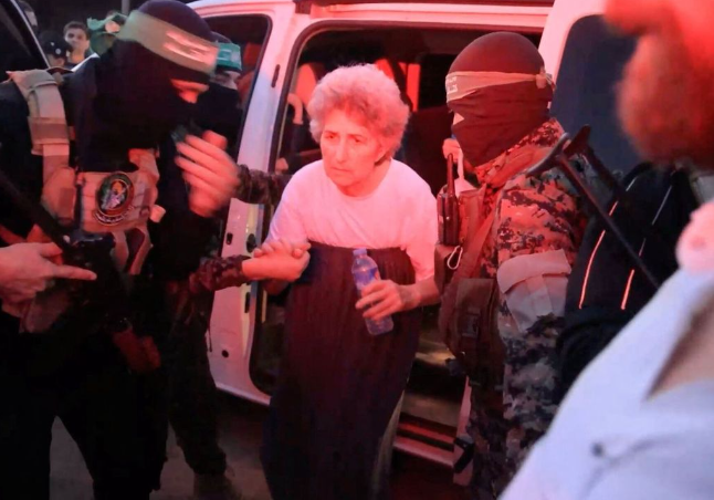 primera tanda de rehenes por presos palestinos. (Foto: Fuente Externa)