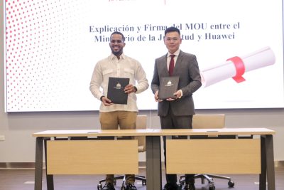 Ministerio de la Juventud y Huawei pactan convenio para desarrollar competencias digitales en jóvenes
