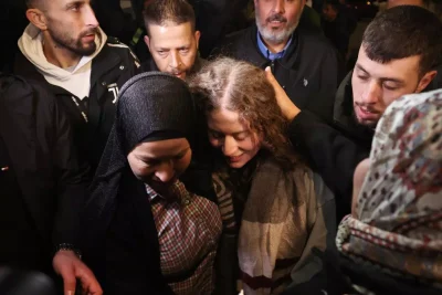 Autoridades israelíes liberaron a 30 presos palestinos