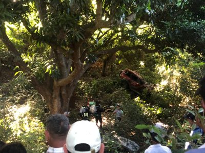 Dos personas mueren y otra resulta herida tras accidente de tránsito en Ocoa