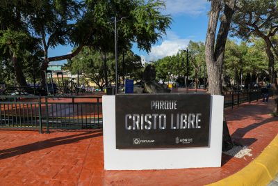 Sistema de Emergencias y Seguridad 9-1-1 instaló cámaras de videovigilancia y megáfonos en Parque Cristo Libre
