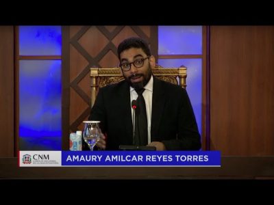 CNM elige al abogado Amaury Amilcar Reyes Torres como nuevo juez del TC
