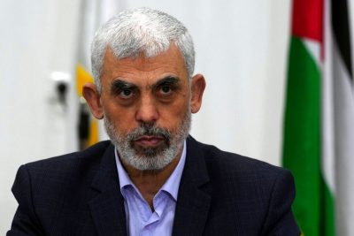 Líder del grupo islamista palestino Hamás, Yahya Sinwar