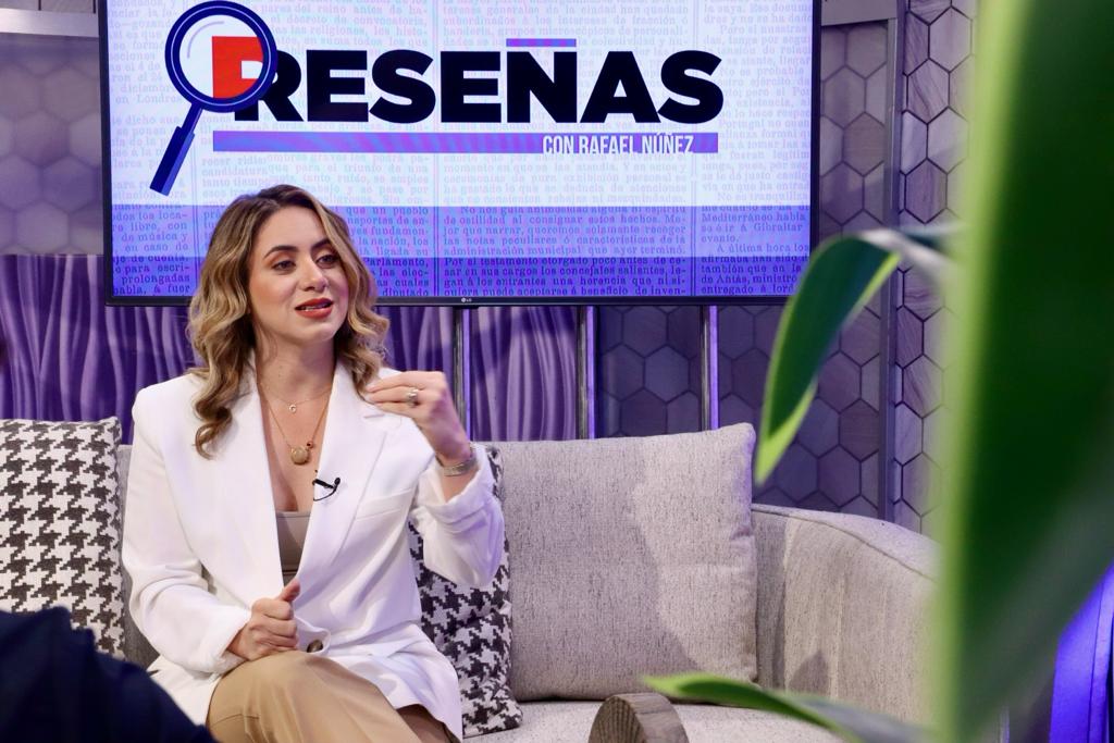 Gloria Reyes, miembro de la Dirección Ejecutiva del PRM (Foto: Fuente externa)