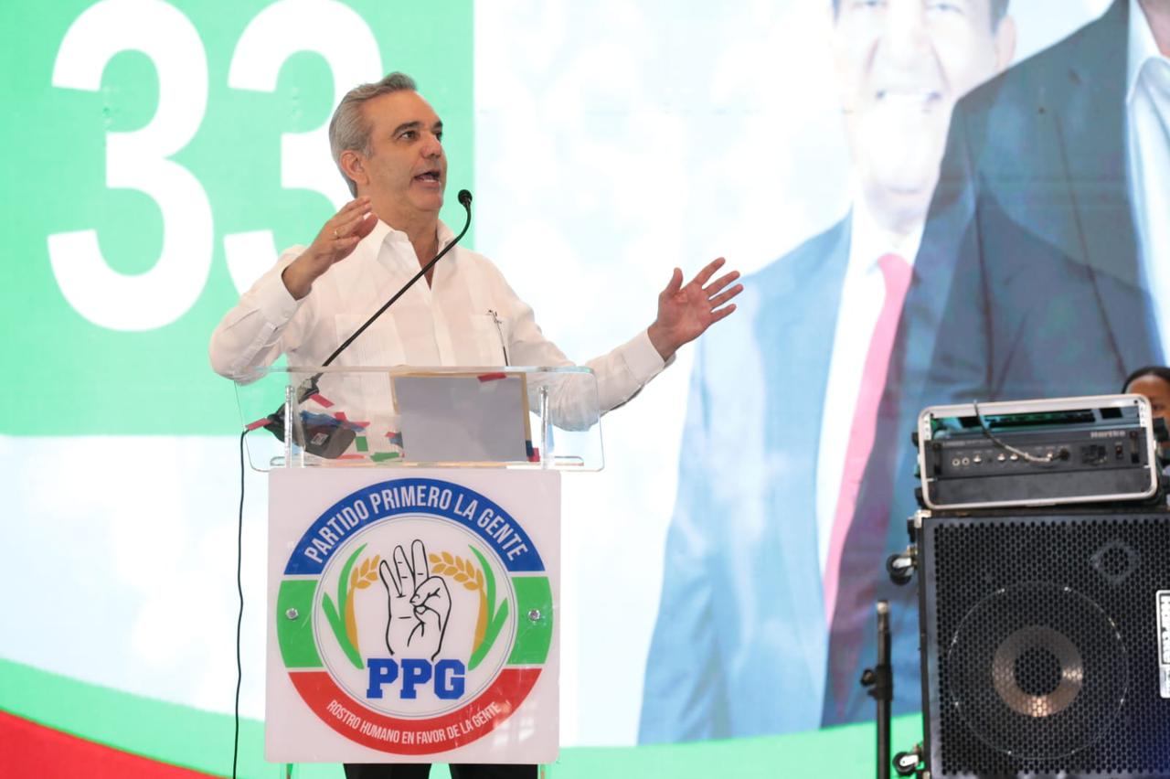 Luis Abinader, candidato oficial del Partido Primero la Gente (Foto: Fuente externa)