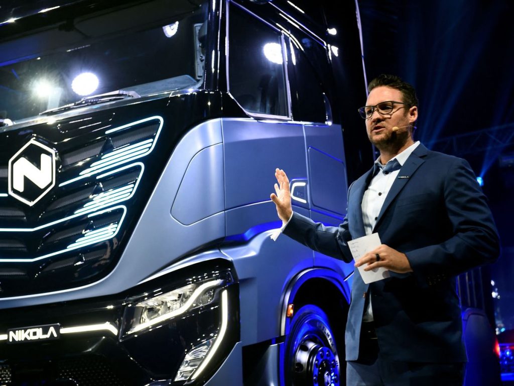 Trevor Milton, fundador del fabricante de camiones eléctricos Nikola