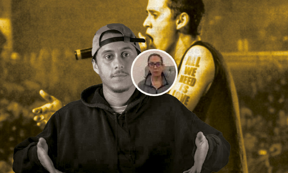 Canserbero y Natalia Améstica (Ilustración: El Nuevo Diario)