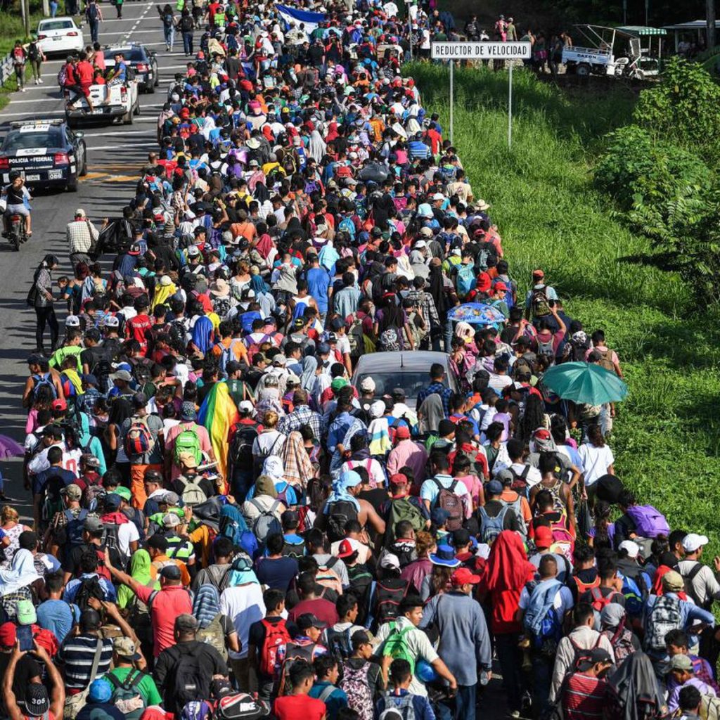 Migrantes en México