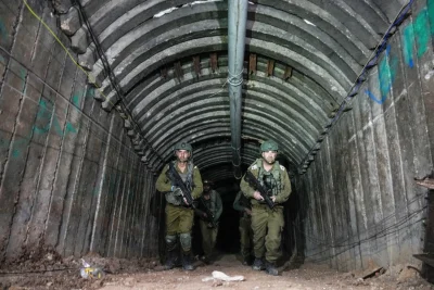 Túnel del cuartel general de Hamás descubierto por Israel