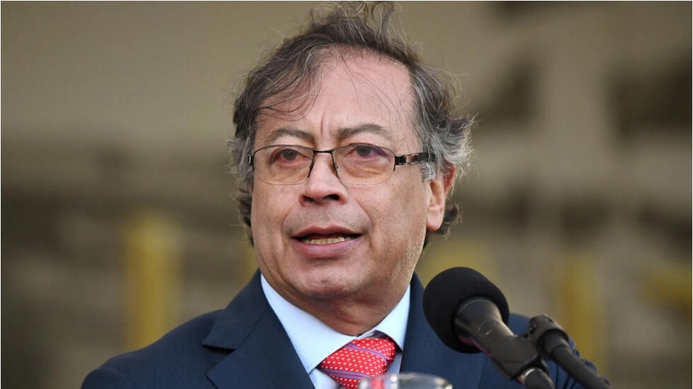 El presidente de Colombia, Gustavo Petro
