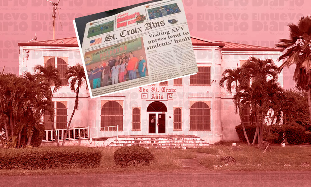 Periódico The St. Croix Avis.