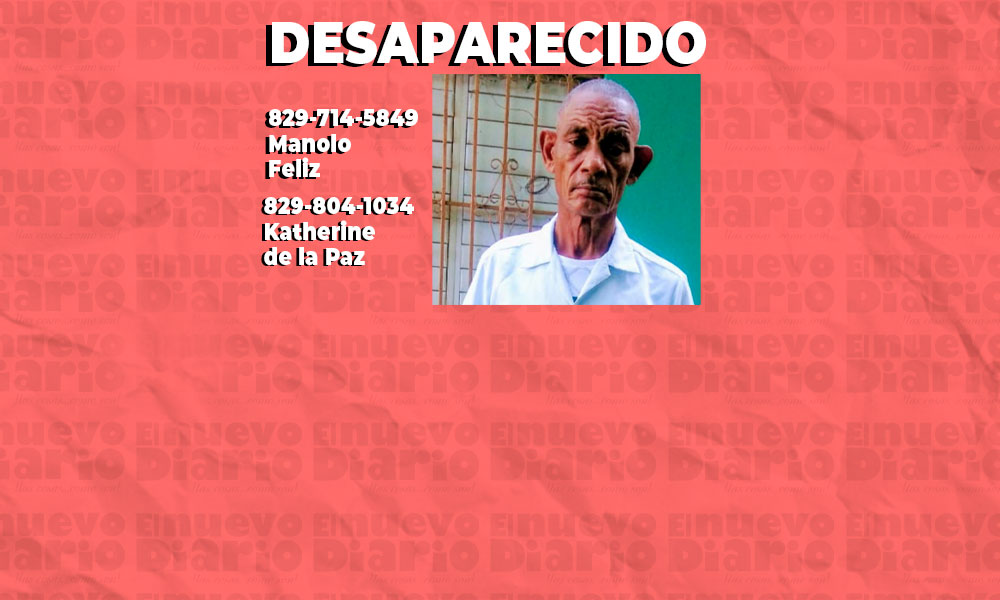 Javier Feliz Saviñón de 74 años.