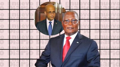 Michel Martelly y Jocelerme Privert