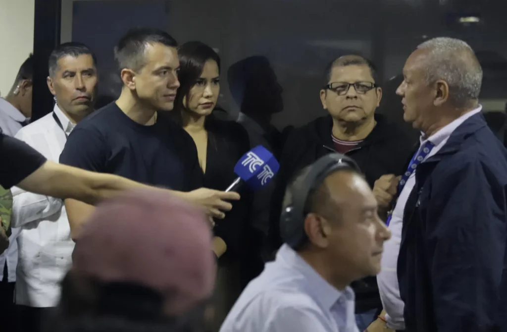 Presidente de Ecuador, Daniel Noboa. (Foto: Fuente Externa)