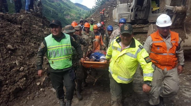 Bolivia se solidariza con Colombia por fallecidos en derrumbes de este domingo
