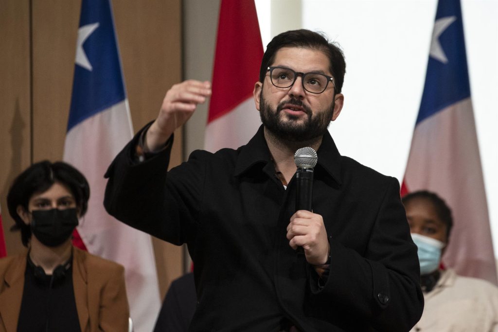 Mandatario chileno, Gabriel Boric,
