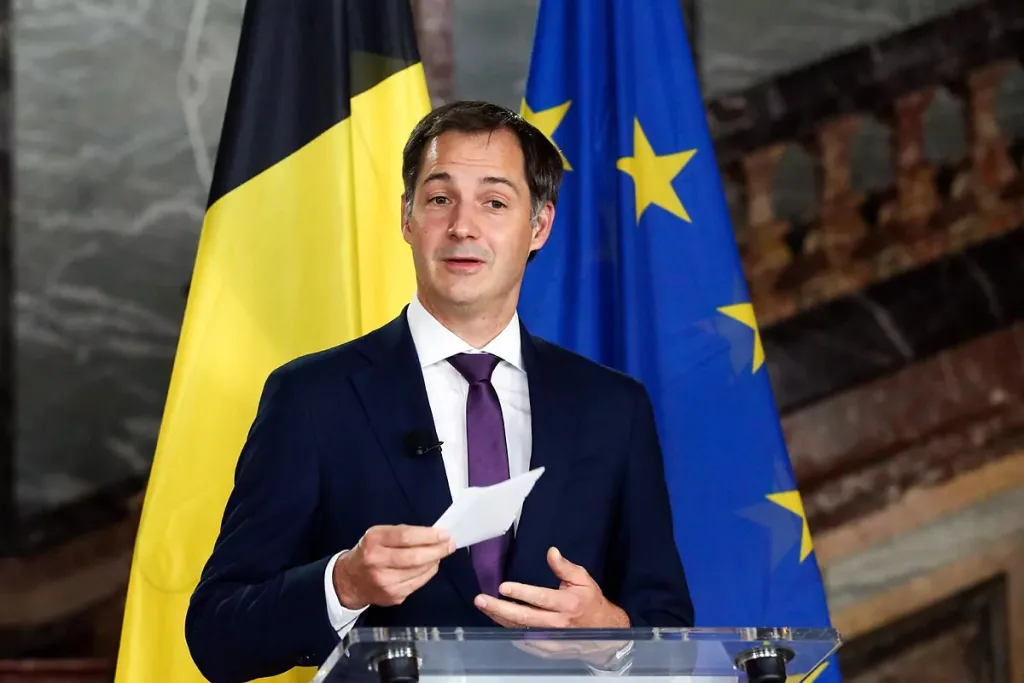 Primer ministro belga, Alexander De Croo