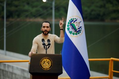 Nayib Bukele, presidente de El Salvador y candidato a la reelección